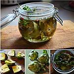 recette Antipasti artichauts à l'huile