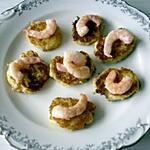 petits fours : recette PETITS-FOURS AUX CREVETTES