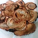 recette Aubergines juste frites