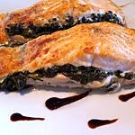 recette Pavés de saumon farcis à l'oseille