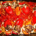 recette Mini poivrons farcis boeuf et mozzarella