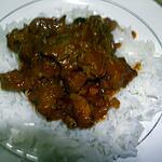 recette Curry d'agneau