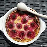 recette Clafoutis individuels aux framboises