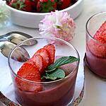 recette Panna cotta fruits rouges, bio  {SANS GLUTEN / SANS OEUFS / SANS LAIT}