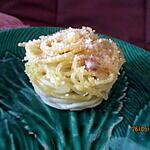 recette bouchées gratinées de restes de carbonara