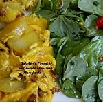 recette Salade de pourpier aux fleurs de capucines
