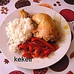 recette Poulet aux poivrons