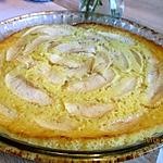 recette Gateau ricotta/pommes facon fiadone aux restes du jus au sirop