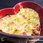 recette Flan de poireaux au bacon