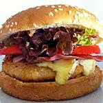 recette "Turkey-burger " à la fourme d' Ambert , hamburger de dinde
