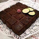 recette MOELLEUX CHOCOLAT/COURGETTE