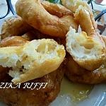 recette BEIGNETS EXPRESS AU MIEL ET A LA FLEUR D'ORANGER