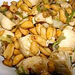 recette Gong bao ji ding (poulet du Si Chuan)