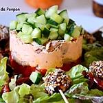 recette Terrine de poivrons et poulet ricotta au pesto rosso