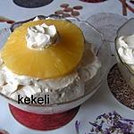 recette Fruits à la crème chantilly au mascarpone