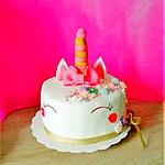 recette Gâteau d'anniversaire:Licorne!