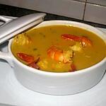 recette soupe crevettes au lait de coco