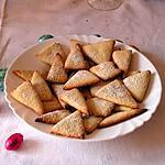 recette triangle au sucre glace