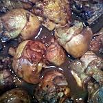 recette poulet sauce d'huîtres