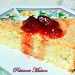 recette Gateau aux amandes et son coulis de fraises