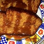 recette CAKE AU CARAMEL BEURRE SALÉ.