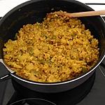 recette RISOTTO COURGETTES JAUNES POIVRON VERT