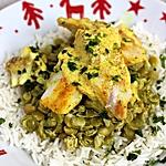 recette Filet de daurade curry