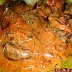 recette boeuf à la sauce tomate