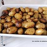 recette Pommes de terre rattes au four