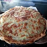 recette Tarte concombre et chèvre