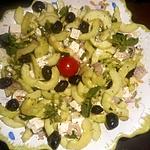 recette Salade de concombre à la féta et olives noires
