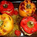 recette Poivrons farcis à la marocaine