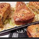 recette Mini-Cakes au Bacon et pousses d'Epinards