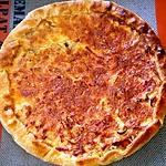recette Tarte feuilletée aux oignons et lardons fumés