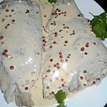 recette Filet de lieu aux baies roses