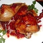 recette Cuisse de dinde aux groseilles