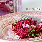 recette Betterave rouge et sa vinaigrette