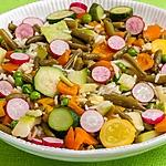 recette Salade de riz légère