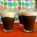 recette VERRINES DE DEUX MOUSSES AU CHOCOLAT