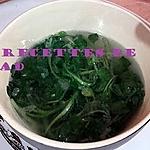 recette Bouillon de cressons