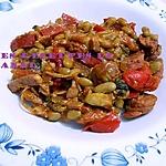 recette Mes flageolets épicés à la saucisse et aux légumes