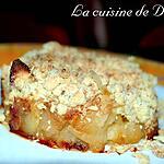 Crumble aux pommes