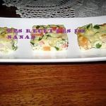 recette Bouchées de surimi et légumes