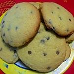 recette Cookies à la farine de mais & pépites de chocolat