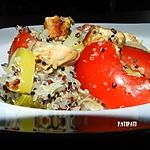 recette Ma table aspirant mon assiette de quinoa aux poireaux-tomates et poulet