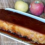 recette Terrine de pommes caramélisée au lait Gloria non sucré