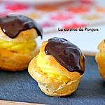 recette Profiterole à la crème parfumée à la fève tonka