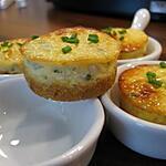 recette Mini cheesecake au chorizo et ciboulette