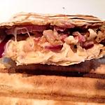 recette Tacos poulet carbonara et scamorza fumée