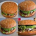 recette HAMBURGER MAISON CHÈVRE VIANDE KEFTA